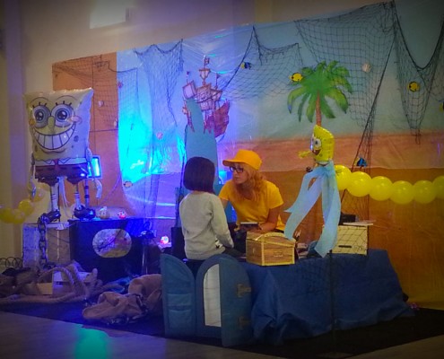 Festa tema Spongebob- Organizzazione compleanni bambini