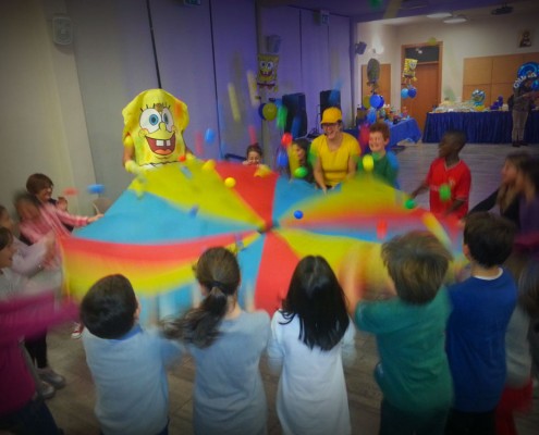 Festa tema Spongebob- Organizzazione compleanni bambini