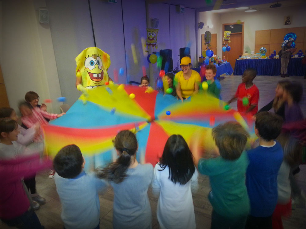 Festa tema Spongebob- Organizzazione compleanni bambini