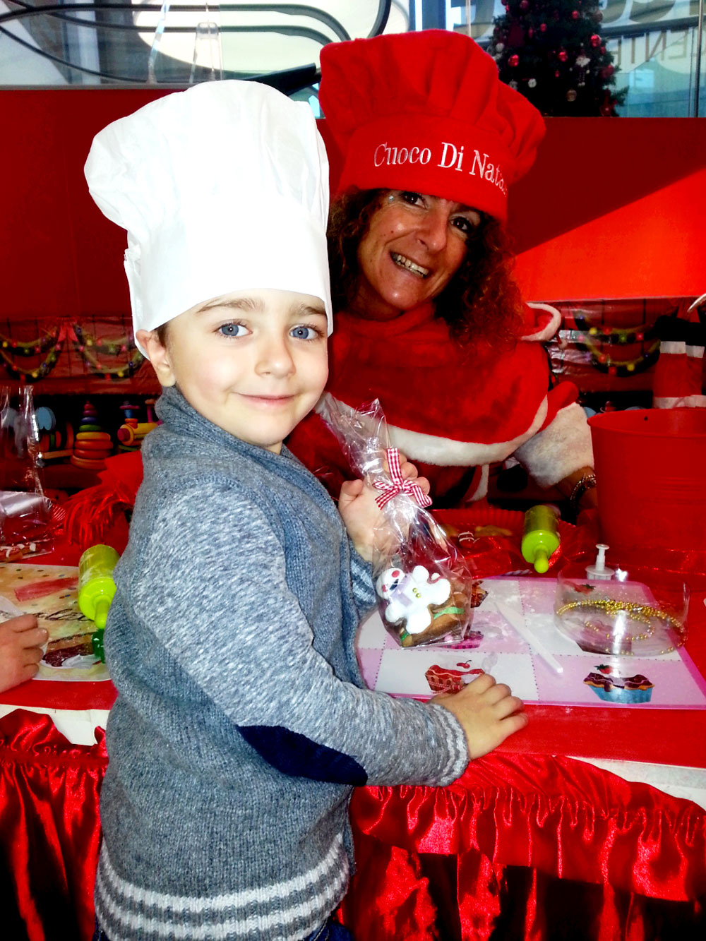 Festa di Natale - Fontana di cioccolato