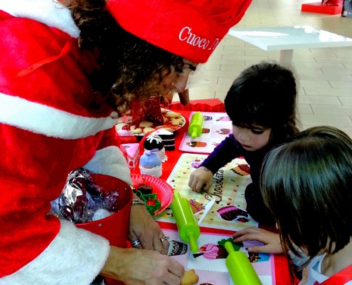 Festa di Natale - Fontana di cioccolato