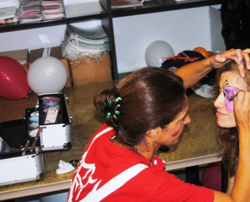 Organizzazione eventi con trucco