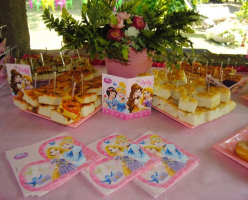 Festa di compleanno a tema principesse