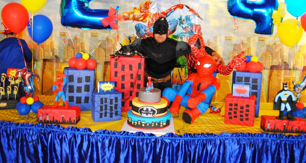 FESTA DI COMPLEANNO TEMA SPIDERMAN PALERMO VILLA PALERMO · Villa Palermo -  Organizzazione Eventi in Villa