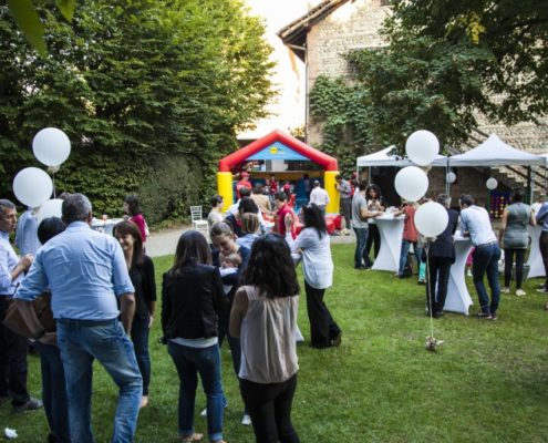 festa aziendale Vimercate Corte Rustica Borromeo