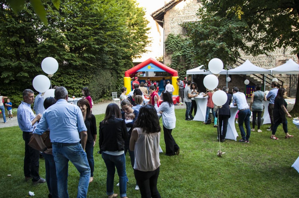 festa aziendale Vimercate Corte Rustica Borromeo