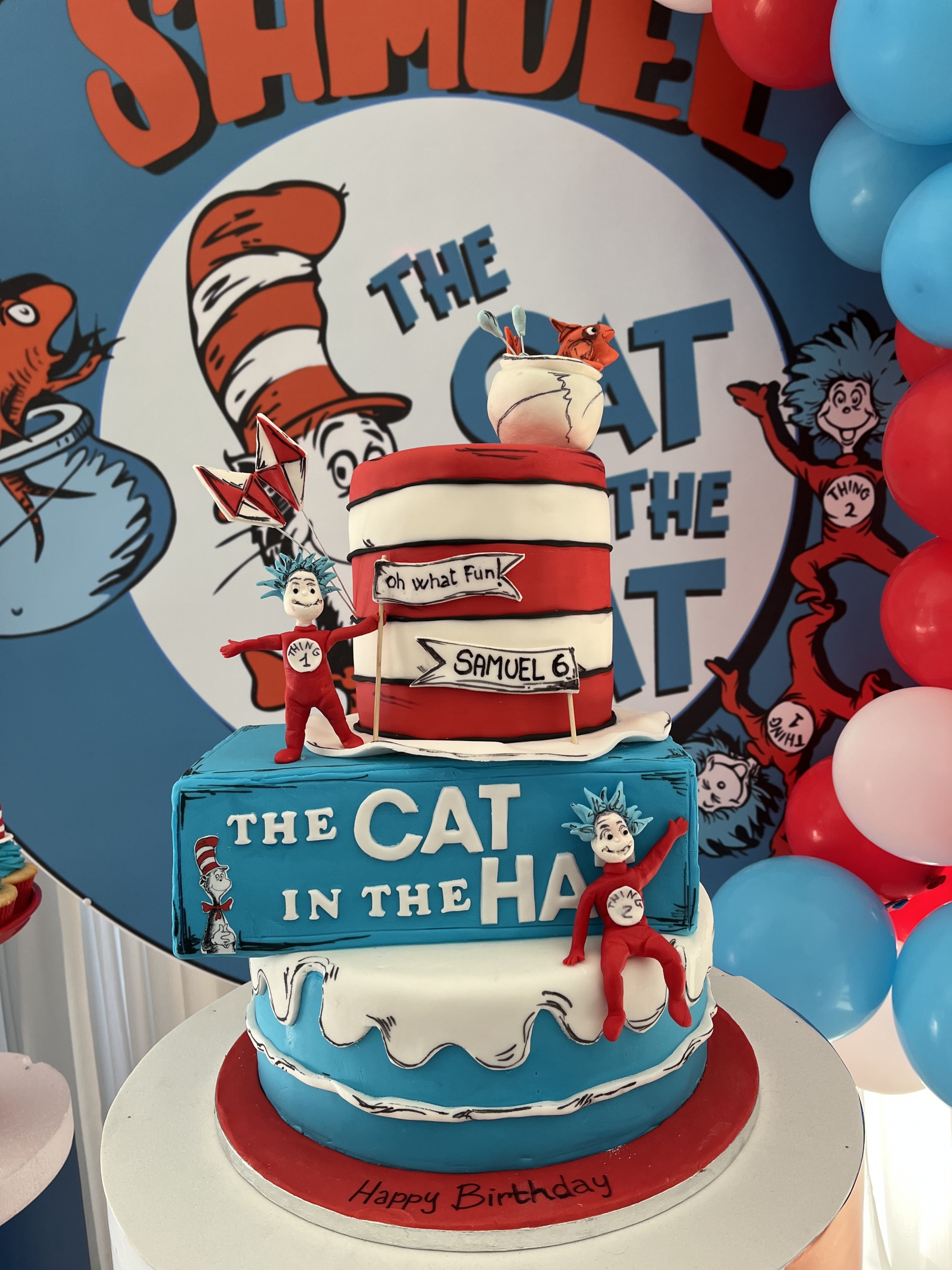 The Cat in the Hat party