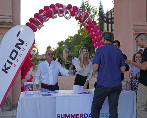 Summer Day aziendale -welcome desk