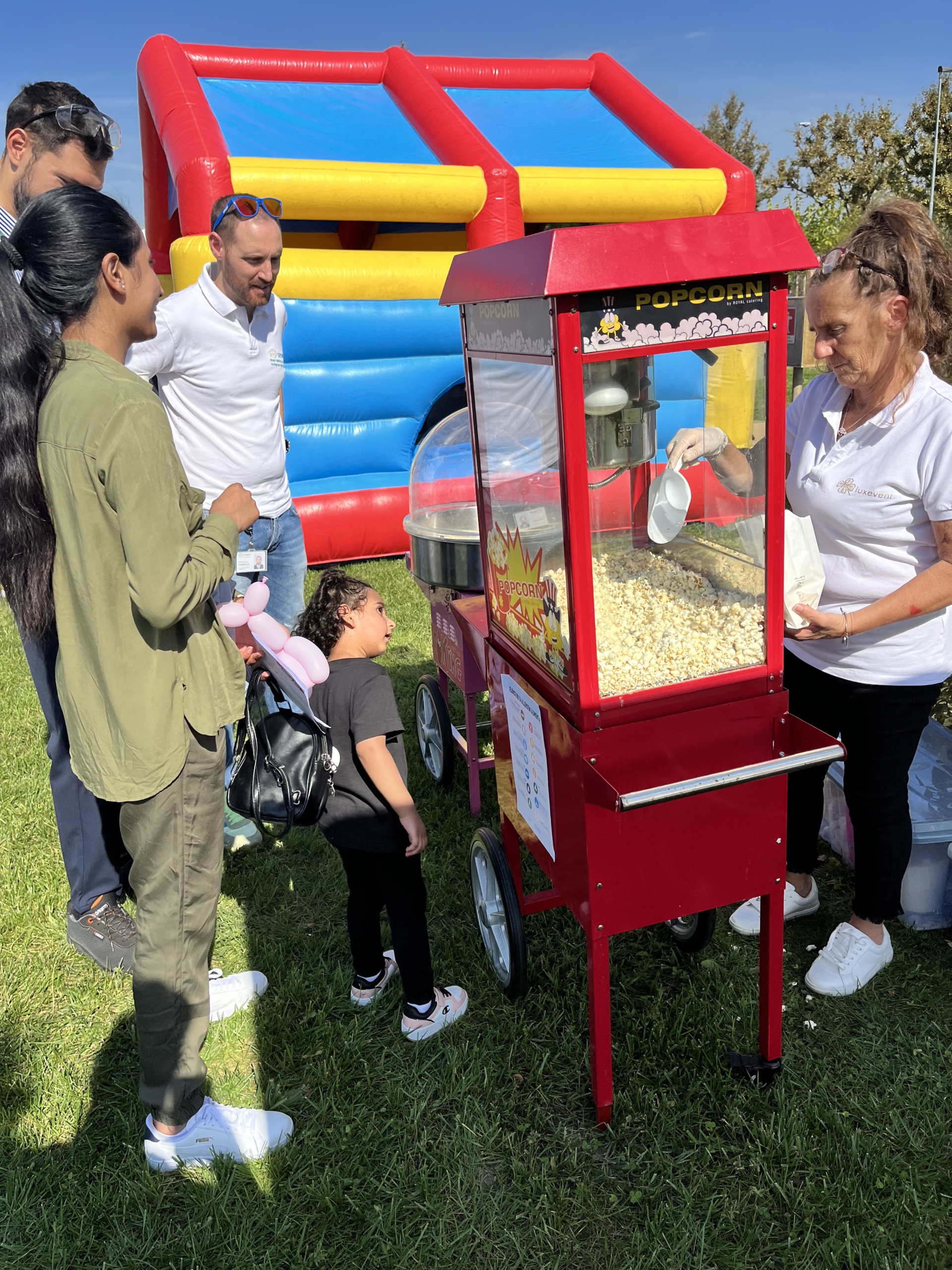 Family Day Aziendale pop corn e zucchero filato