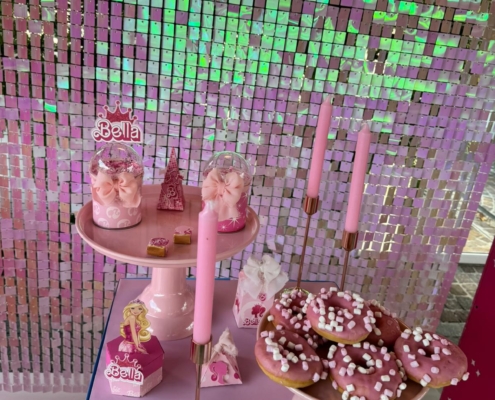 Barbie Sweet table a tema