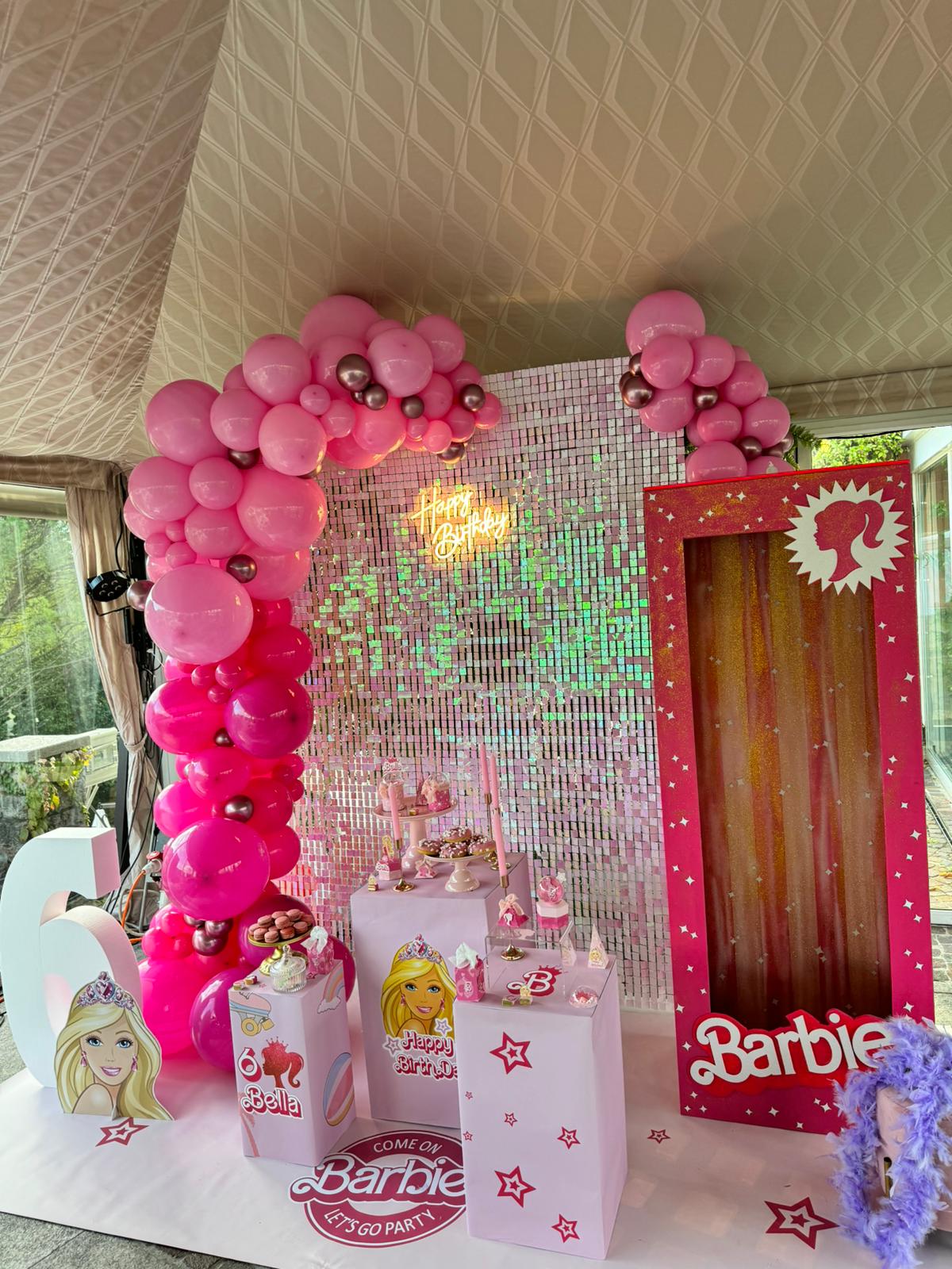 Barbie decorazioni a tema